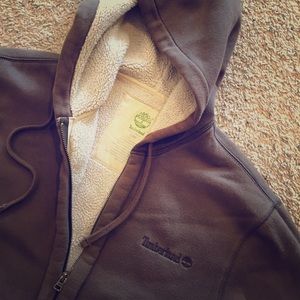 Timberland Sherpa hoodie. GUC!